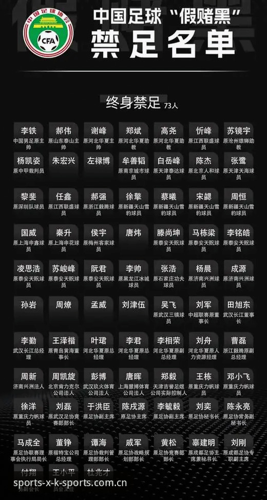 资深用户亲历足协第三批禁足名单事件，谈星空体育平台观赛心得与行业反思